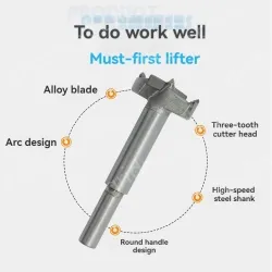 Woodworking hole opener 17mm