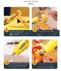 40W luxury glue gun + 30 glue sticks