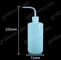 Plastic washing bottles 500ml (blue)