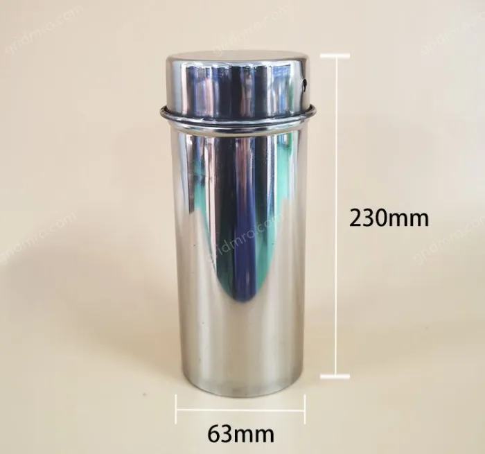 Straw sterilization bucket 63*230mm