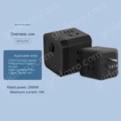 M10AW American Standard Black Rubik's Cube