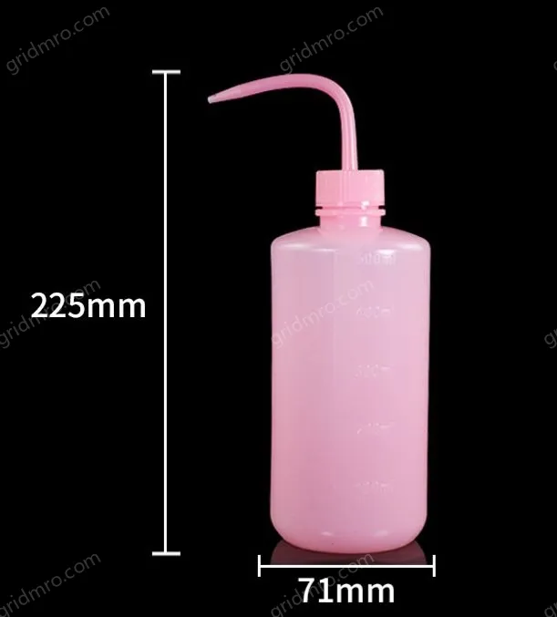 Plastic washing bottles 500ml (Pink)