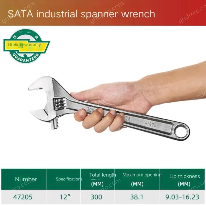 Industrial grade 12 inches with an opening volume of 38.1mm-47205