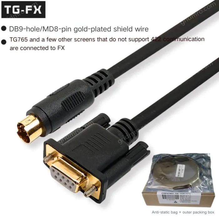 5M boxed TG-FX gold-plated connector RS232 communication