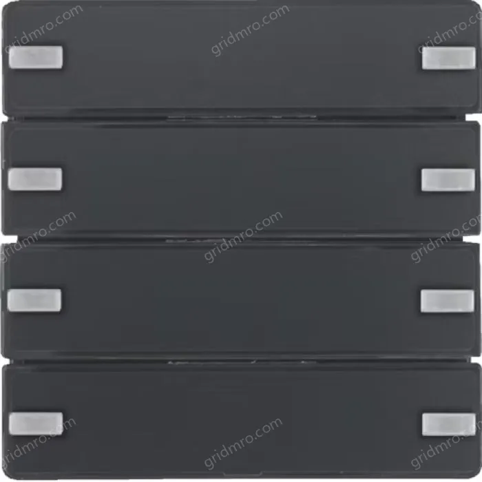 Push-button 4gang, + RGB LED, internal temp. sensor, KNX - Q.1/Q.3, ant.