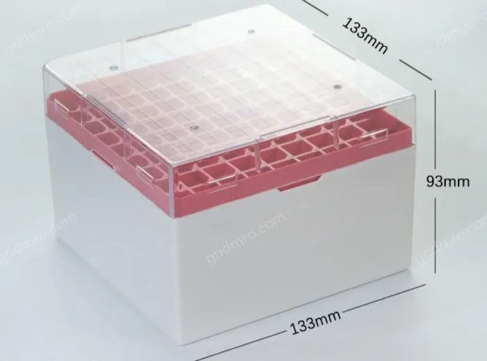 5ml 81 cell PC freezer - red