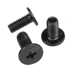 Carbon steel thin head screws M6*30*12