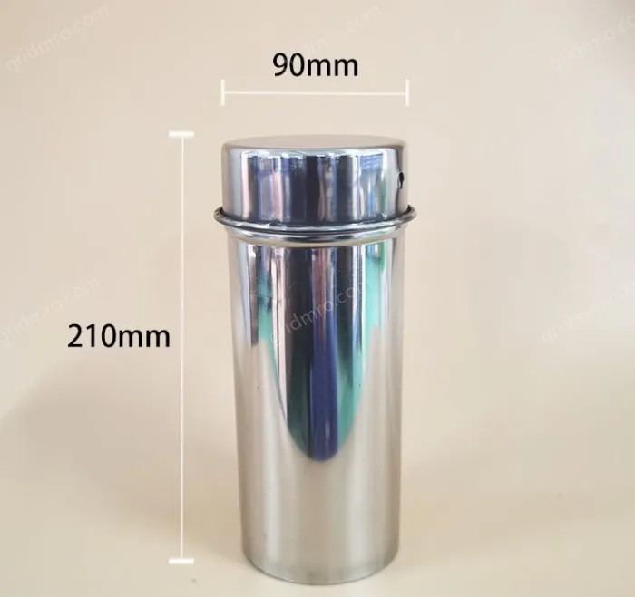 75mm Petri dish sterilization bucket (108*230mm) contains steel