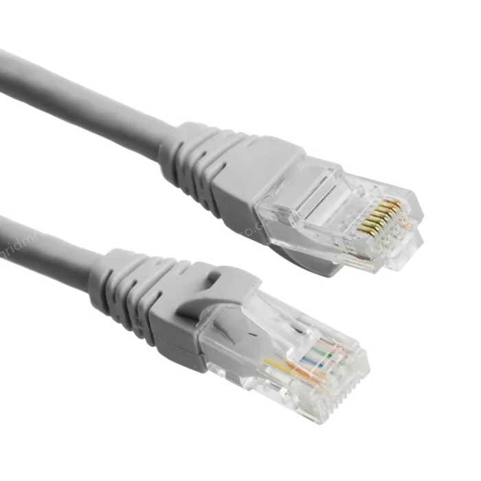 CAT5e network cable computer broadband router 8-core twisted pair network cable 3m Offwhite Aluminum-magnesium wire